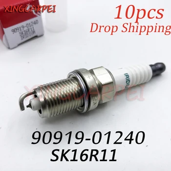 4pcs Spark Plugs 06H905601A PFR7S8EG For Audi A4 A5 A6 Q3 Q5 For VW/Beetle CC Eos Golf MK5/Jetta Tiguan